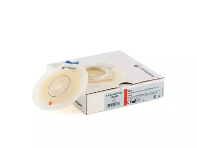 100250 Пластины плоские Coloplast SenSura Click Xpro, вырезаемое отверстие 10-45 мм, фланец 50 мм