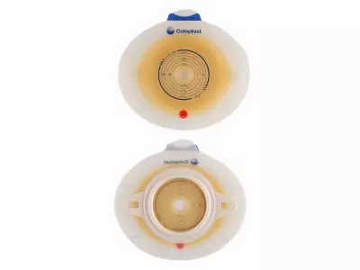 100250 Пластины плоские Coloplast SenSura Click Xpro, вырезаемое отверстие 10-45 мм, фланец 50 мм