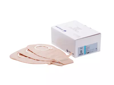 139860 Coloplast Alterna стомный мешок дренируемый со встроенной застежкой Hide-away 60мм