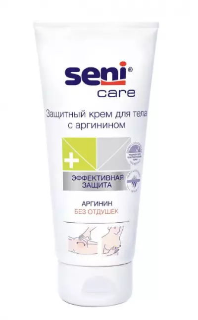SENI CARE Защитный крем для тела с аргинином 100 мл