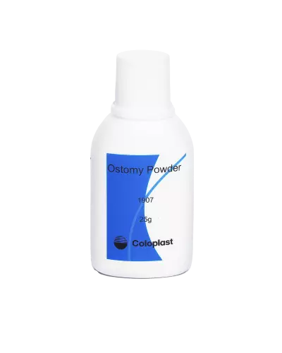 19070 Coloplast Пудра абсорбирующая флакон 25 гр, уход за кожей вокруг стомы